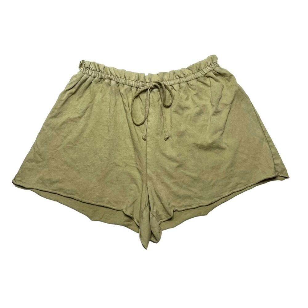 Aerie flowy raw edge shorts size medium